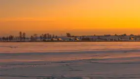 Zachód słońca w Rynie, jezioro Ryńskie, luty 2026 r. - zdjęcie 17