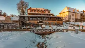 Zachód słońca w Rynie, jezioro Ryńskie, luty 2026 r. - zdjęcie 27