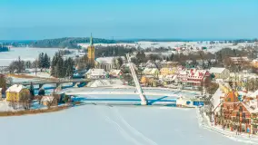 Mikołajki i zima dekady z drona, luty 2026 r. - zdjęcie 6