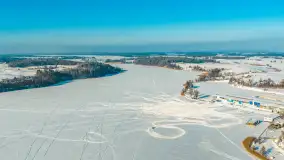 Mikołajki i zima dekady z drona, luty 2026 r. - zdjęcie 30