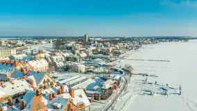 Mikołajki i zima dekady z drona, luty 2026 r. - zdjęcie 15