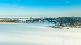 Okolice Wierzby i jeziora Bełdany w okowach zimy, luty 2026 r. - zdjęcie 8