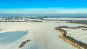 Okolice Wierzby i jeziora Bełdany w okowach zimy, luty 2026 r. - zdjęcie 14