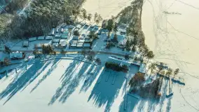 Okolice Wierzby i jeziora Bełdany w okowach zimy, luty 2026 r. - zdjęcie 5