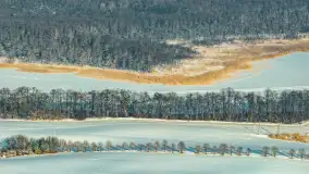 Okolice Wierzby i jeziora Bełdany w okowach zimy, luty 2026 r. - zdjęcie 9