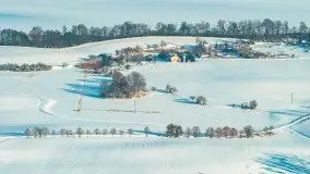 Okolice Wierzby i jeziora Bełdany w okowach zimy, luty 2026 r. - zdjęcie 16