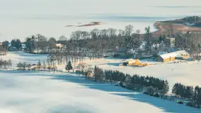 Okolice Wierzby i jeziora Bełdany w okowach zimy, luty 2026 r. - zdjęcie 29