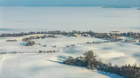 Okolice Wierzby i jeziora Bełdany w okowach zimy, luty 2026 r. - zdjęcie 32