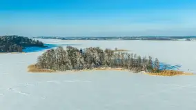 Okolice Wierzby i jeziora Bełdany w okowach zimy, luty 2026 r. - zdjęcie 44