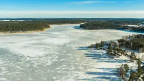 Zimowy Orzysz, jeziora Orzysz i Wierzbińskie, luty 2026 r. - zdjęcie 30