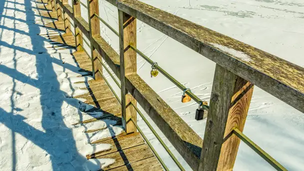 Wydminy i most garbaty w okowach mazurskiej zimy, luty 2026 r. - zdjęcie 10