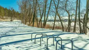 Wydminy i most garbaty w okowach mazurskiej zimy, luty 2026 r. - zdjęcie 20