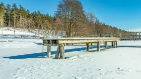 Wydminy i most garbaty w okowach mazurskiej zimy, luty 2026 r. - zdjęcie 37