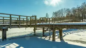 Wydminy i most garbaty w okowach mazurskiej zimy, luty 2026 r. - zdjęcie 33