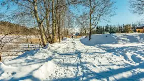 Wydminy i most garbaty w okowach mazurskiej zimy, luty 2026 r. - zdjęcie 38