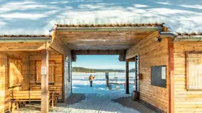 Orzysz i... orzyskie morsy nad jeziorem Orzysz w zimowej scenerii - zdjęcie 21