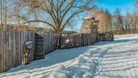 Zimowa wersja plaży w Starych Juchach, jezioro Jędzelewo - zdjęcie 7