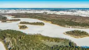 Wydminy i jezioro Wydmińskie z lotu ptaka, luty 2026 r. - zdjęcie 20