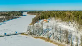 Wydminy i jezioro Wydmińskie z lotu ptaka, luty 2026 r. - zdjęcie 57