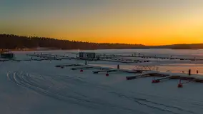 Mix ujęć z lotu ptaka w zimowej wersji Mazur - cz. 1 - zdjęcie 4