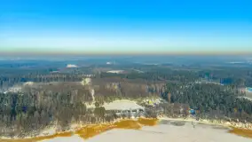 Mix ujęć z lotu ptaka w zimowej wersji Mazur - cz. 1 - zdjęcie 37