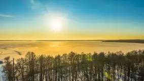 Mix ujęć z lotu ptaka w zimowej wersji Mazur - cz. 1 - zdjęcie 33