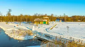 Mix ujęć z lotu ptaka w zimowej wersji Mazur - cz. 1 - zdjęcie 22