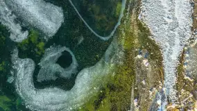 Mix ujęć z lotu ptaka w zimowej wersji Mazur - cz. 1 - zdjęcie 24