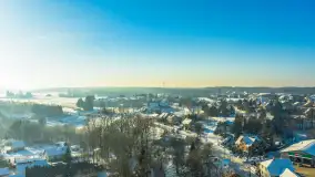 Mix ujęć z lotu ptaka w zimowej wersji Mazur - cz. 1 - zdjęcie 15