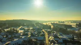 Mix ujęć z lotu ptaka w zimowej wersji Mazur - cz. 1 - zdjęcie 13