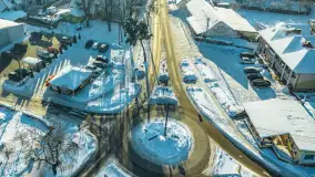 Mix ujęć z lotu ptaka w zimowej wersji Mazur - cz. 1 - zdjęcie 18