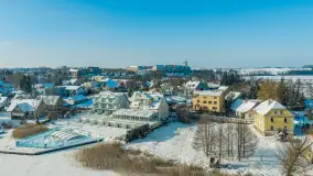 Mix ujęć z lotu ptaka w zimowej wersji Mazur - cz. 2 - zdjęcie 39