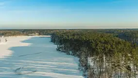 Mix ujęć z lotu ptaka w zimowej wersji Mazur - cz. 2 - zdjęcie 18