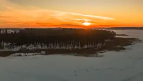 Mix ujęć z lotu ptaka w zimowej wersji Mazur - cz. 2 - zdjęcie 37