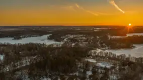 Przedwiośnie z drona, jezioro Kisajno, marzec 2026 r. - zdjęcie 35