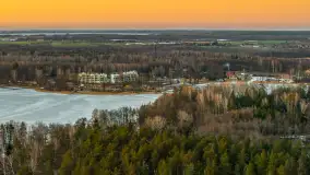 Przedwiośnie z drona, jezioro Kisajno, marzec 2026 r. - zdjęcie 52