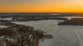 Przedwiośnie z drona, jezioro Kisajno, marzec 2026 r. - zdjęcie 43