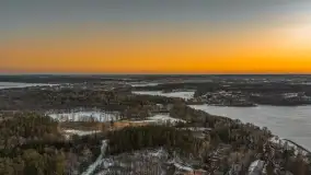 Przedwiośnie z drona, jezioro Kisajno, marzec 2026 r. - zdjęcie 53