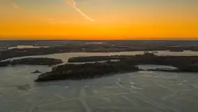 Przedwiośnie z drona, jezioro Kisajno, marzec 2026 r. - zdjęcie 40