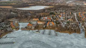 Przedwiośnie z drona, jezioro Kisajno, marzec 2026 r. - zdjęcie 49