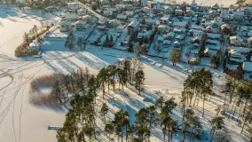 Mix ujęć z lotu ptaka w zimowej wersji Mazur - cz. 3 - zdjęcie 20