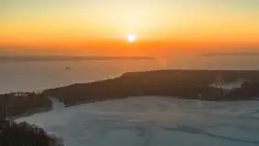 Mix ujęć z lotu ptaka w zimowej wersji Mazur - cz. 3 - zdjęcie 42