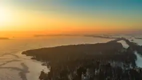 Mix ujęć z lotu ptaka w zimowej wersji Mazur - cz. 3 - zdjęcie 40