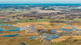 Przedwiośnie nad jeziorami przy wsi Klusy, marzec 2026 r. - zdjęcie 32