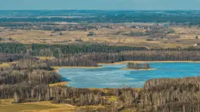 Przedwiośnie nad jeziorami przy wsi Klusy, marzec 2026 r. - zdjęcie 30