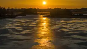 Przedwiośnie o zachodzie słońca nad jeziorem Kruklin, marzec 2026 r. - zdjęcie 5