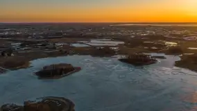 Przedwiośnie o zachodzie słońca nad jeziorem Kruklin, marzec 2026 r. - zdjęcie 46