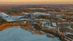 Przedwiośnie o zachodzie słońca nad jeziorem Kruklin, marzec 2026 r. - zdjęcie 20