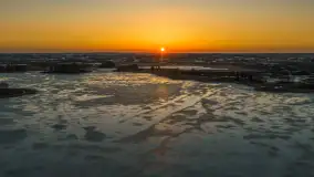 Przedwiośnie o zachodzie słońca nad jeziorem Kruklin, marzec 2026 r. - zdjęcie 13