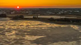 Przedwiośnie o zachodzie słońca nad jeziorem Kruklin, marzec 2026 r. - zdjęcie 37